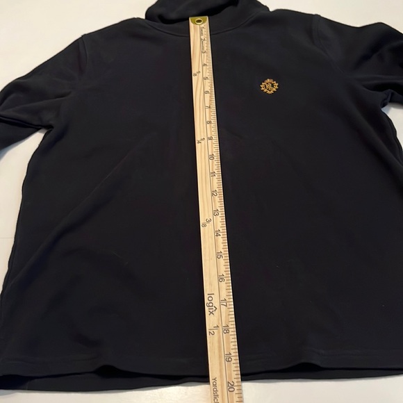 Lauren Ralph Lauren Petite Vintage Black Turtleneck with RL Emblem Size P/P - Picture 3 of 9